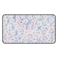 Cherry Blossom Desk Mat | Pastel Sakura Floral Mouse Pad, Watercolor Neoprene Pad
