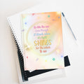 Sunshine Quote Journal | Ruled Lined Notebook, Pastel Holographic Cover