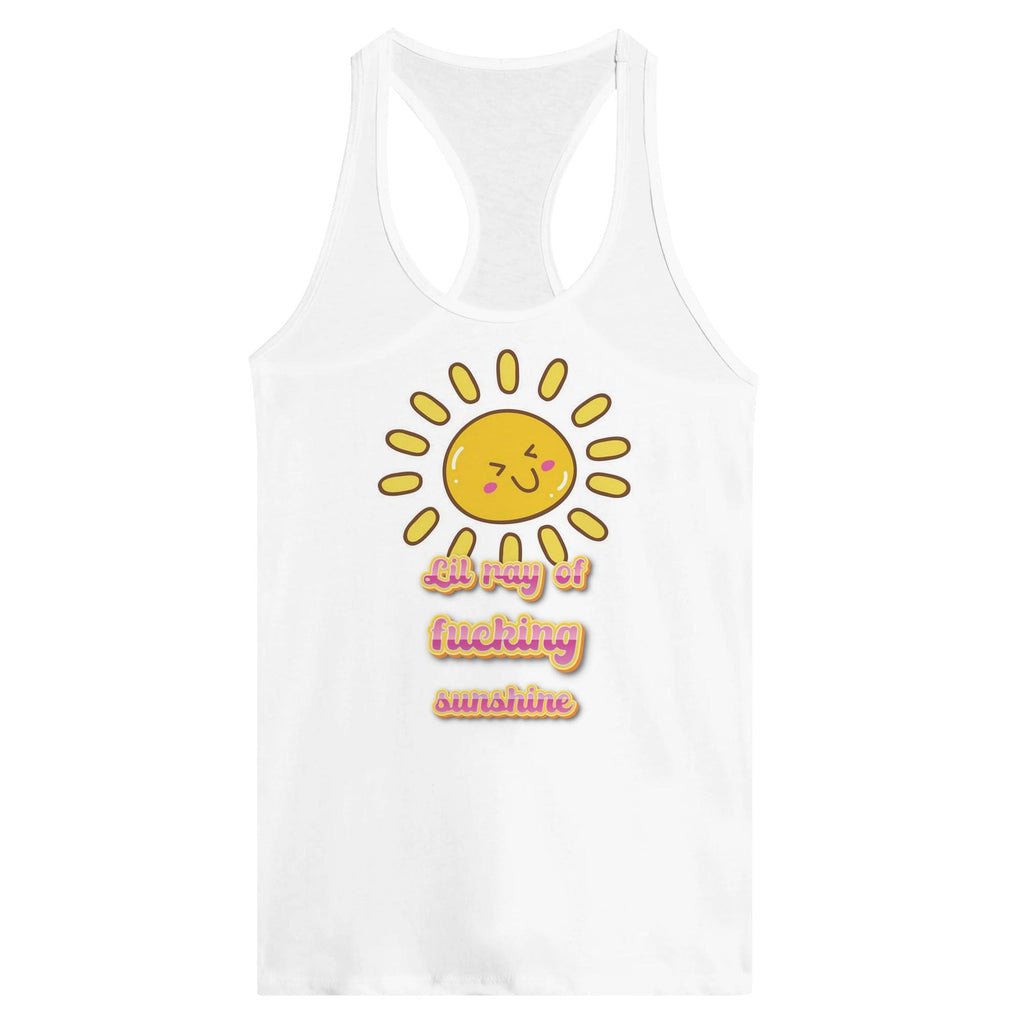 Women's graphic  Tank | Next Level 1533 White