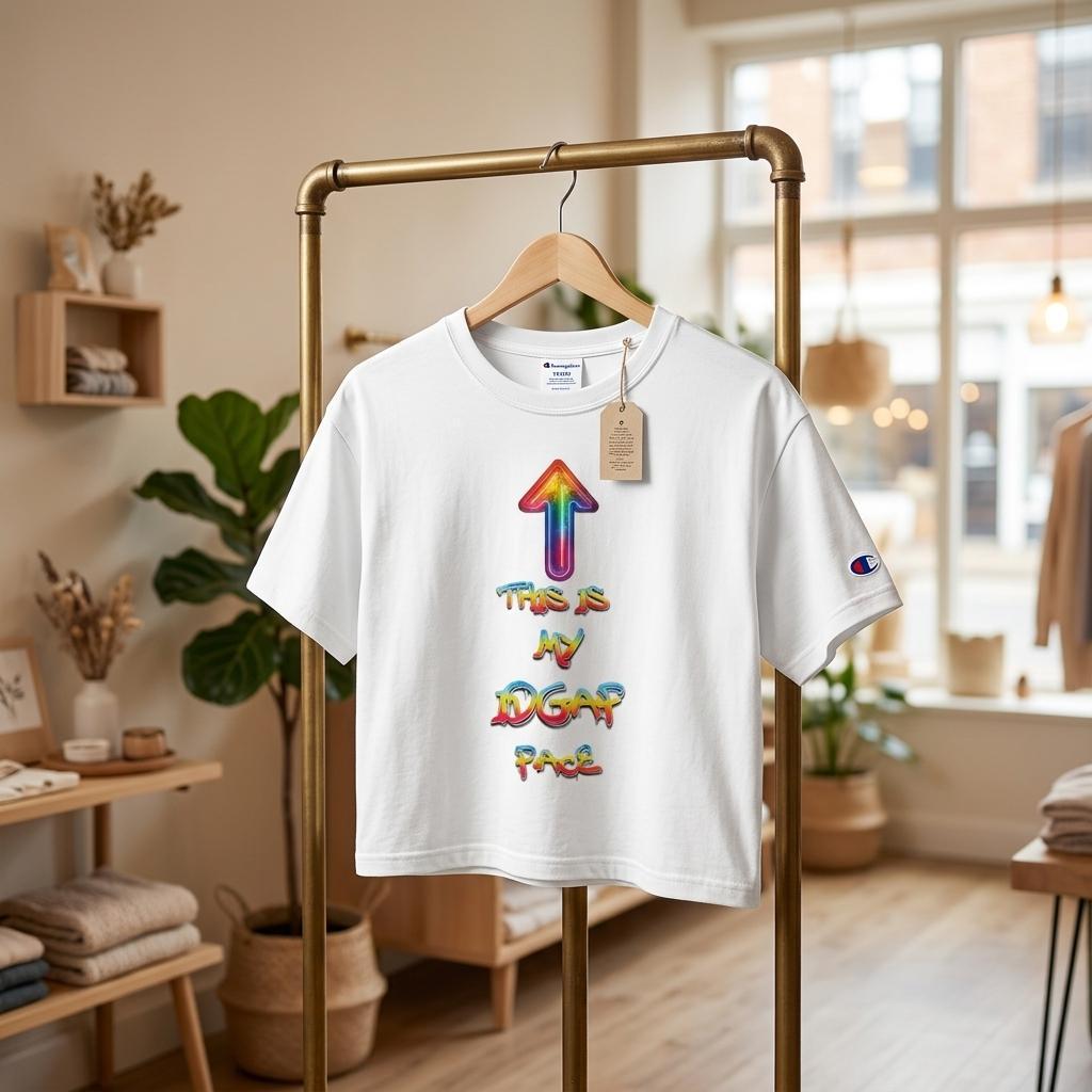 Women's Cropped Heritage Crewneck T-Shirt | Champion T453W White