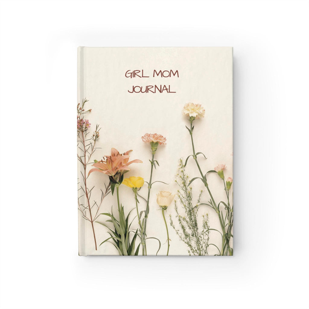 Girl Mom Floral Journal | Ruled Line Notebook