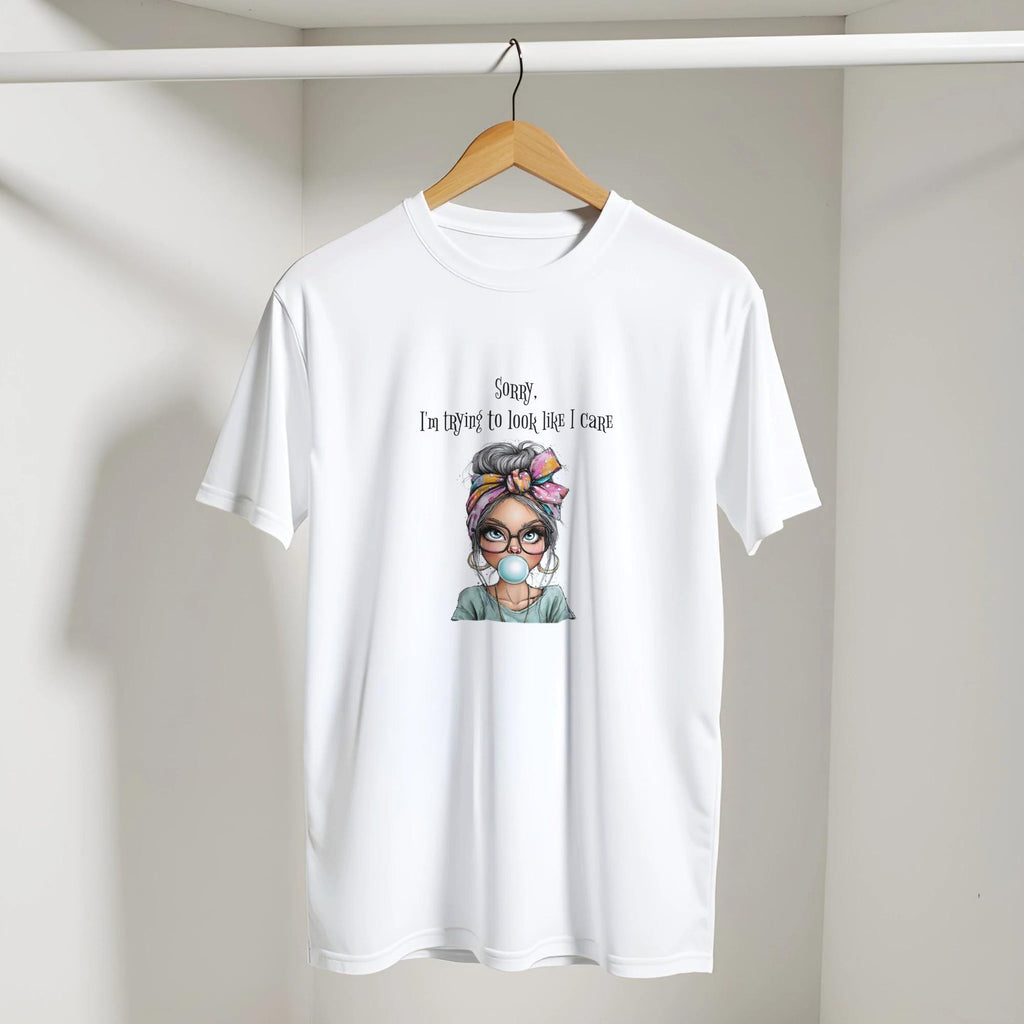 Funny Graphic Tee: Women's Casual Summer Top with Humorous Print