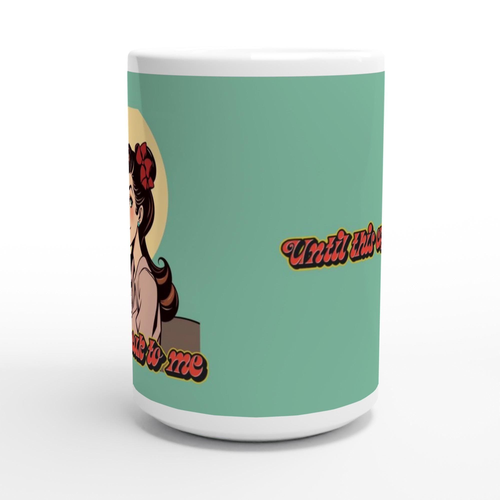 White 15oz Ceramic Mug