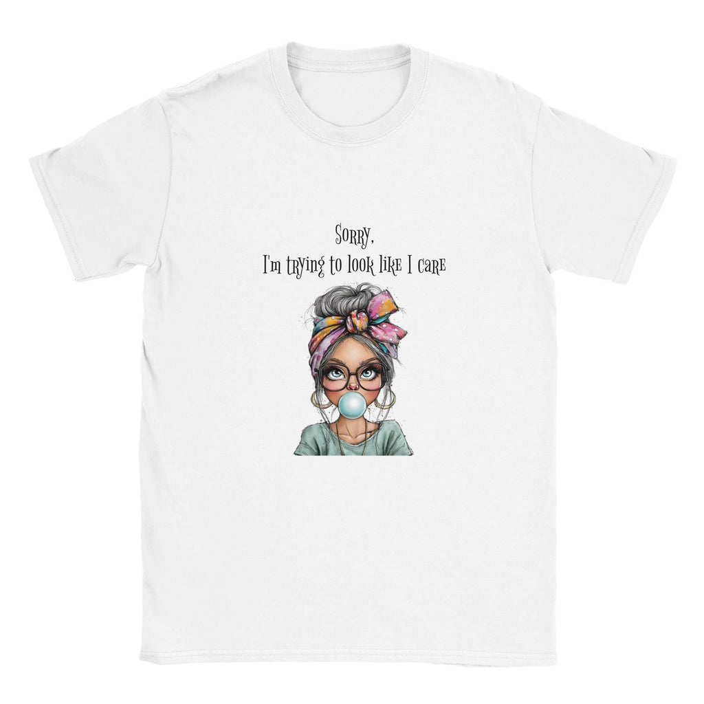 Funny Graphic Tee: Women's Casual Summer Top with Humorous Print
