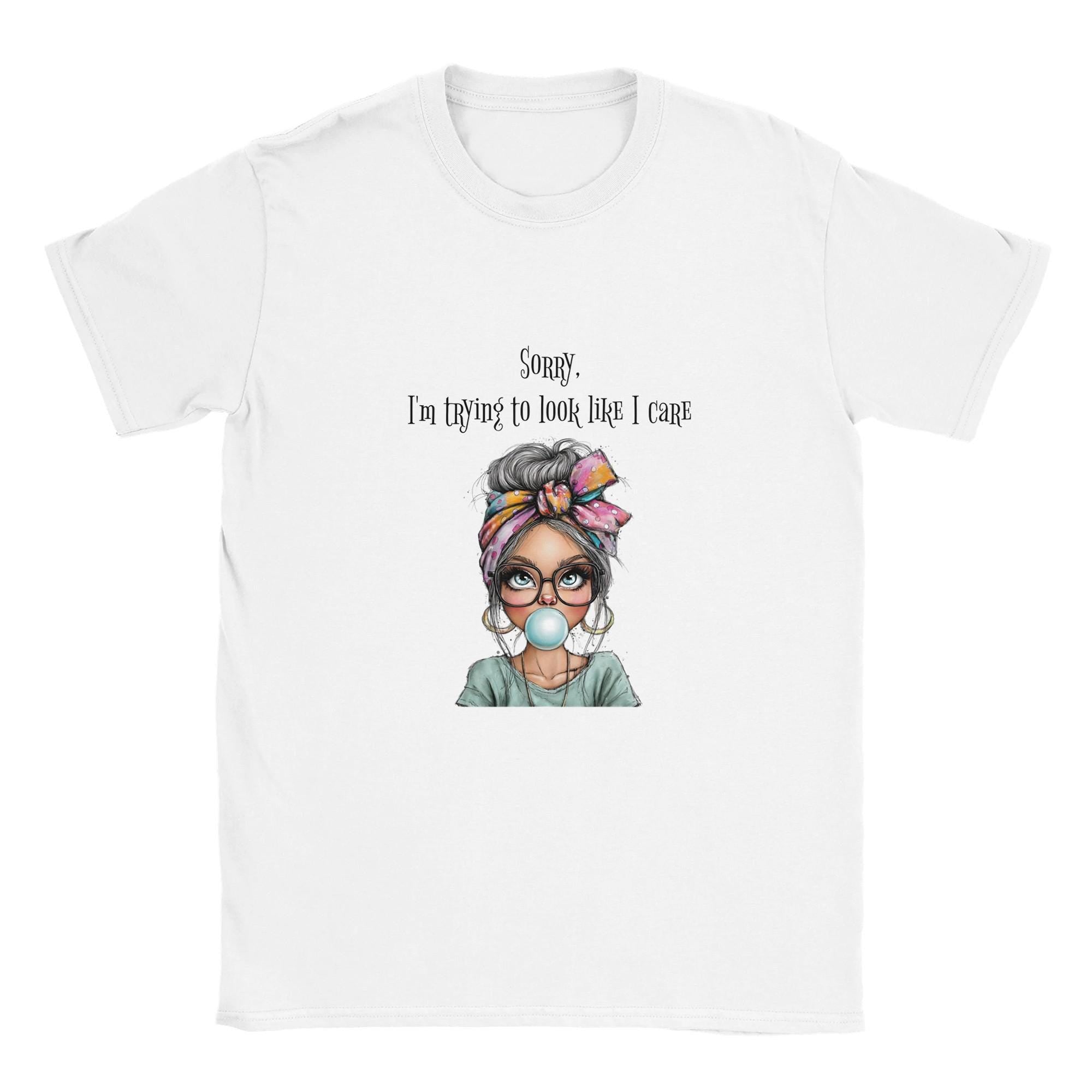 Funny Graphic Tee: Women's Casual Summer Top with Humorous Print