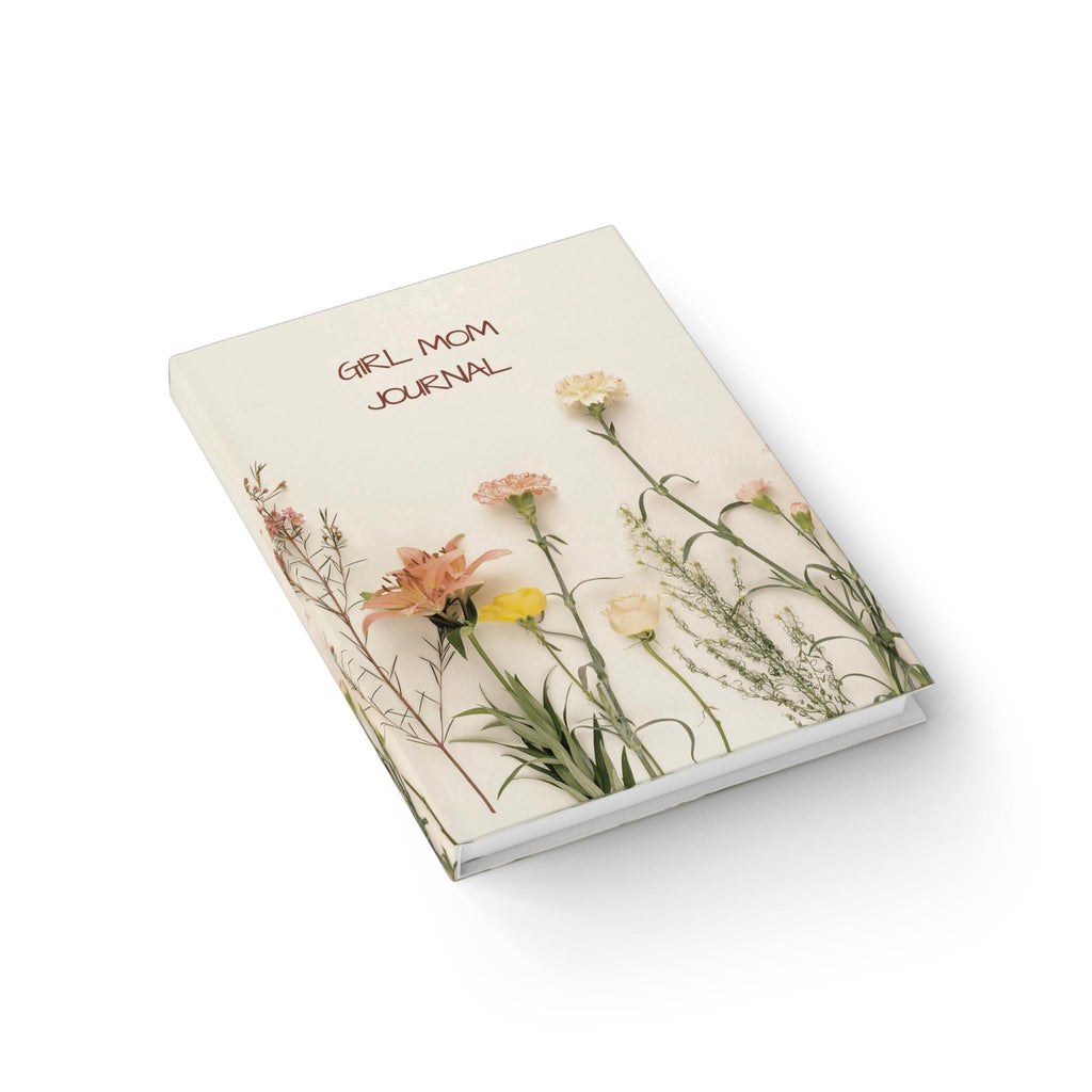 Girl Mom Floral Journal | Ruled Line Notebook