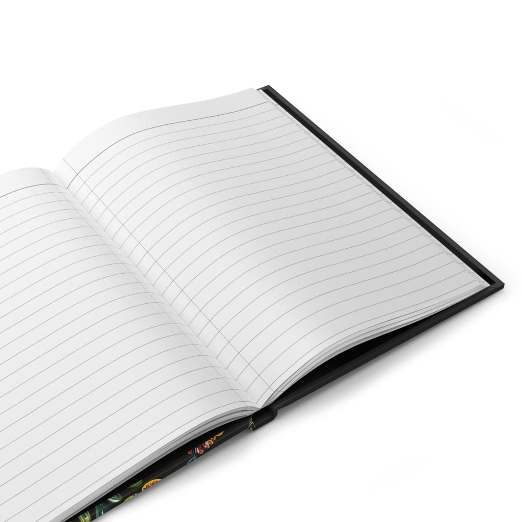 Floral Vintage Scroll Journal Hardcover