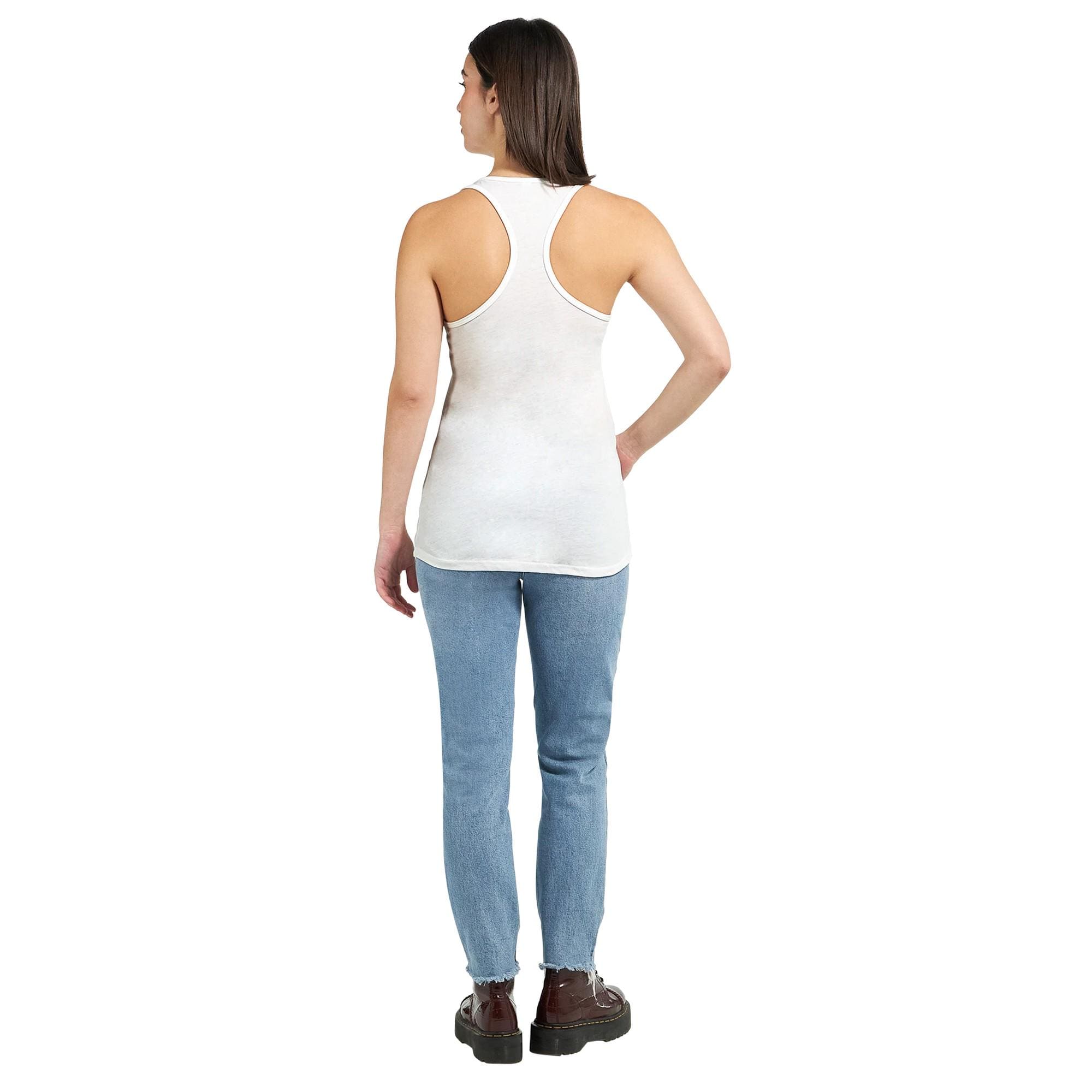 Women's graphic  Tank | Next Level 1533 White