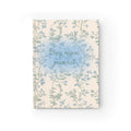 Boy Mom Journal ruled notebook, floral vine cover